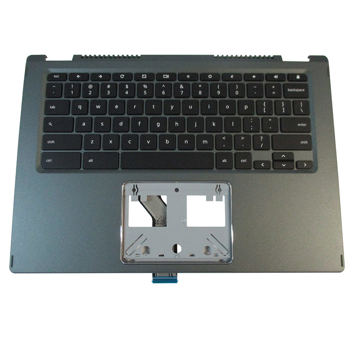 New Acer Chromebook Spin CP514-1HH Green Palmrest w/ Keyboard 6B.A3TN7.020 - LaptopParts.ca