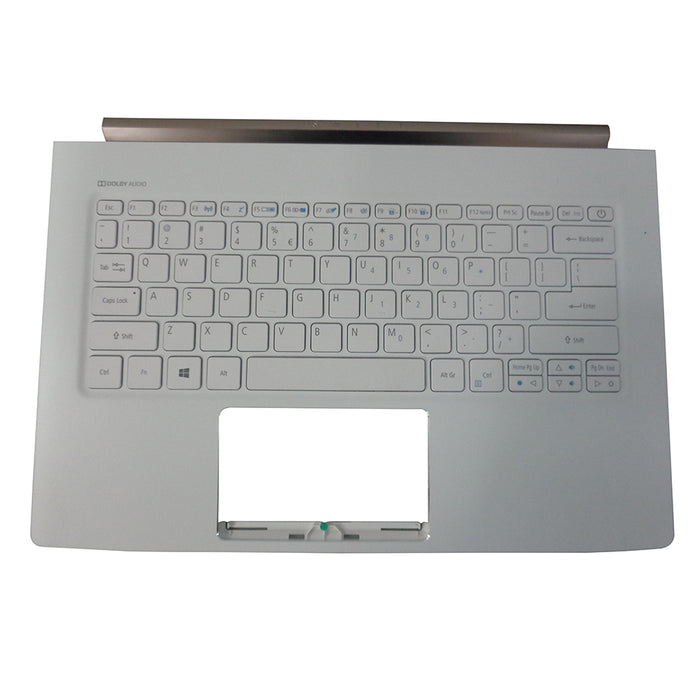 New Acer Swift 5 SF514-51 White Palmrest & Keyboard 6B.GLEN2.001