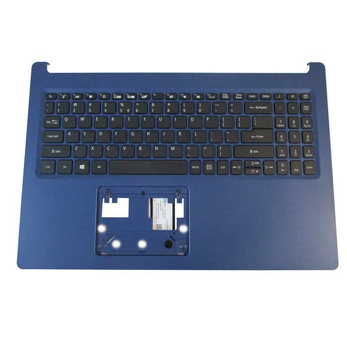 New Acer Aspire A315-55G A315-55KG Blue Palmrest w/ Keyboard 6B.HG2N7.030