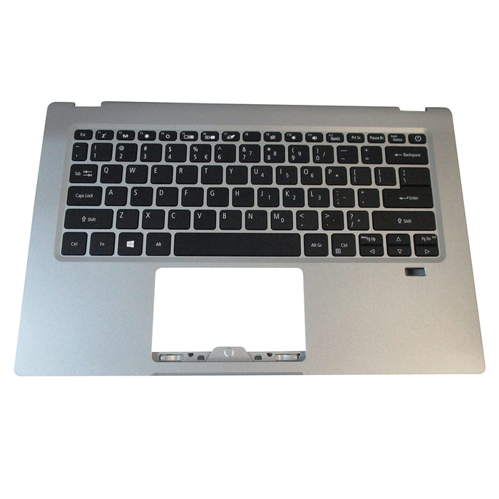 New Acer Swift SF114-33 Silver Upper Case Palmrest w/ Keyboard 6B.HYTN8.001