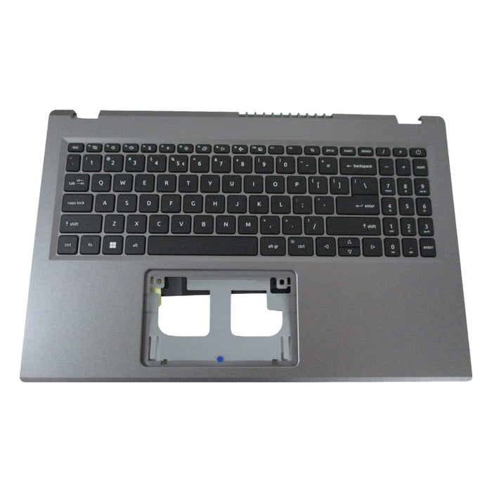 New Acer Aspire 5 A515-58P Gray Upper Case Palmrest w/ Keyboard 6B.KHJN2.001