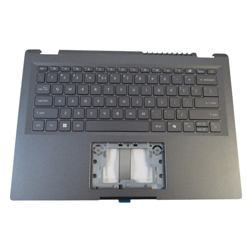New Acer Aspire A14-51GM Gray Upper Case Palmrest w/ Backlit Keyboard 6B.KSVN8.001 - LaptopParts.ca