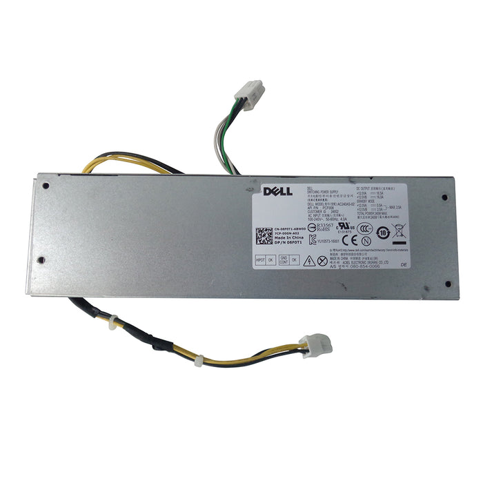 New Dell 6F0T1 DW3M7 Computer Power Supply 240W - 6-Pin P1 - 4-Pin P2