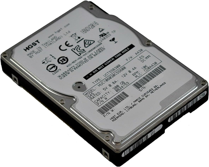 New Dell YJOGR 300GB SAS 10K 6GBPS 2.5" Drive 0B25654 with Caddy HUC106030CSS600