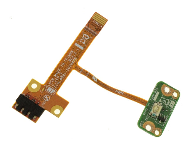 Dell OEM Latitude 12 Rugged Extreme (7204) Power Button Status LED Lights Circuit Board