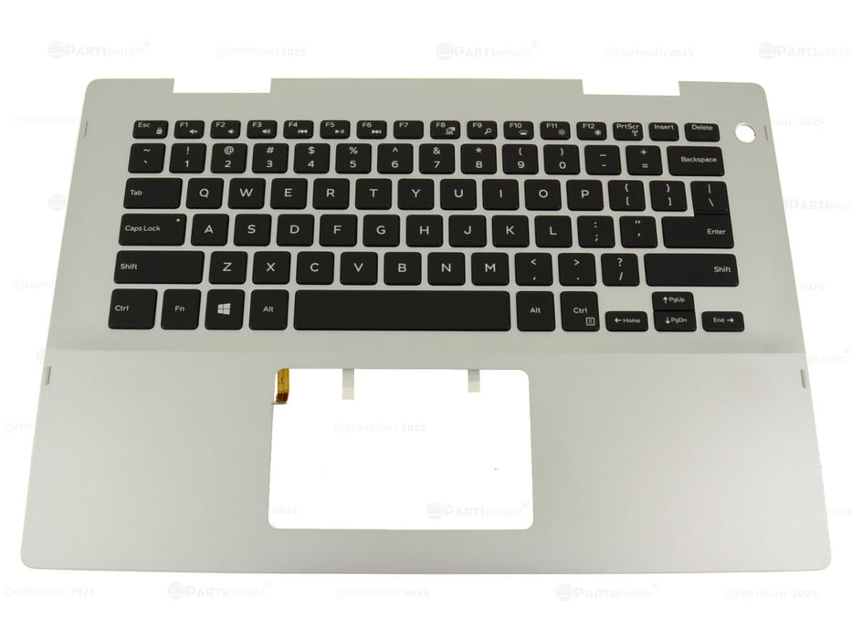 Nouvel ensemble clavier rétroéclairé et repose-poignets Dell OEM Inspiron 5482 5485 5491 2-en-1 725N7