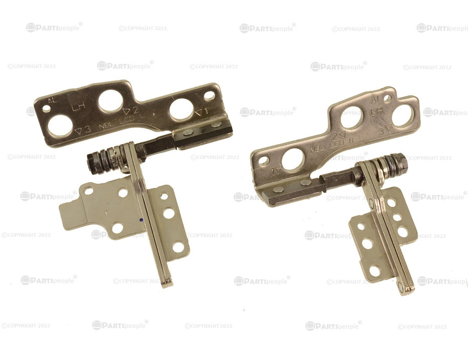 Used Dell OEM Vostro 15 7590 Inspiron 7591 Hinge Kit Left and Right72G21 6H2PF