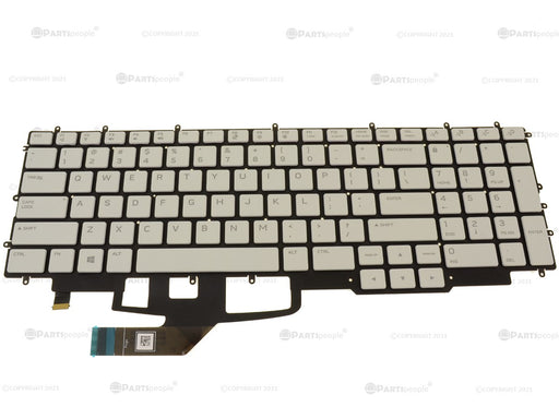 New OEM Alienware m17 R3 m17 R4 Backlit Laptop Keyboard Assembly 730HH N8MF4 - LaptopParts.ca