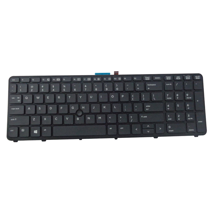 New Keyboard w/ Pointer for HP ZBook 15 G2, 17 G2, Z440, Z620 Laptops