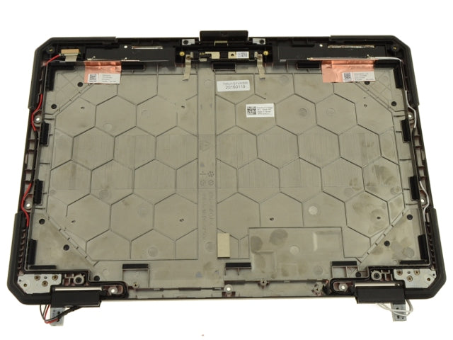 Dell OEM Latitude 14 Rugged (5404) Touchscreen 14" LCD Back Top Cover Lid Assembly with Hinges and Cables - 74JY1