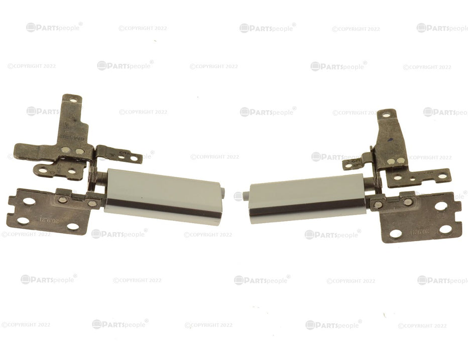 Dell OEM Inspiron 7506 2-in-1 Silver Hinge Kit - Left and Right - 6M58F - 50HR1 w/ 1 Year Warranty