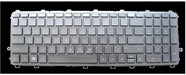New HP Envy 15-Q 15-q178ca 15-q258ca 15-q370ca M6-N M6-n168ca US English Silver Backlit Keyboard 760743-001 - LaptopParts.ca
