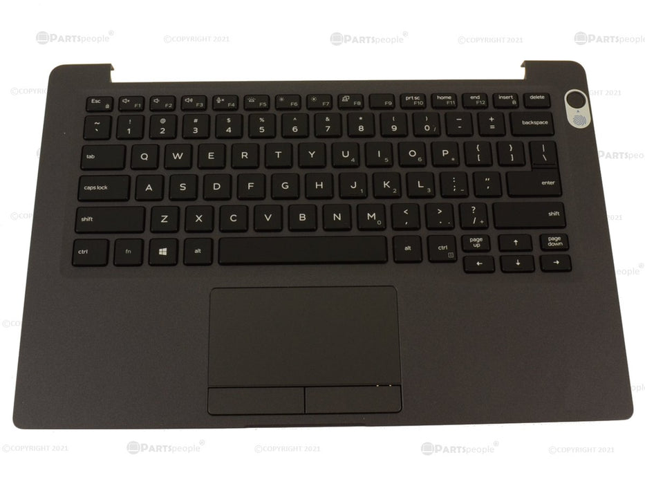 New Dell OEM Latitude 7400 Laptop Palmrest Touchpad Backlit Keyboard Assembly 762CW