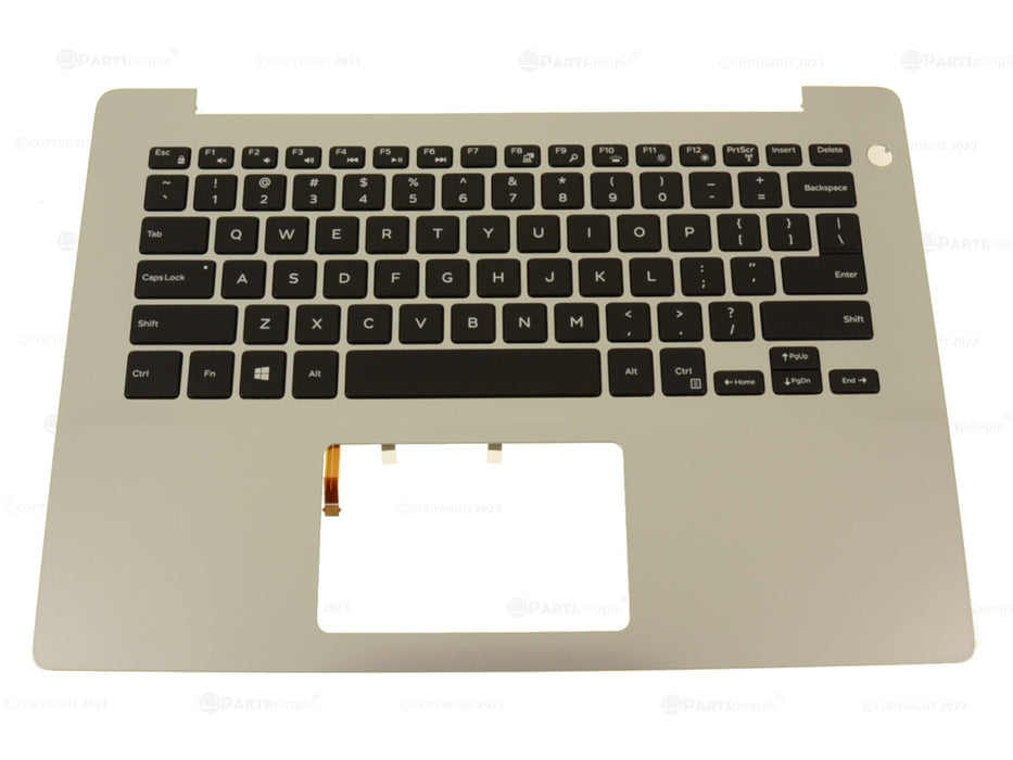 New Dell OEM Inspiron 5485 Laptop Backlit Keyboard Palmrest Assembly 7DMJX 76V4N