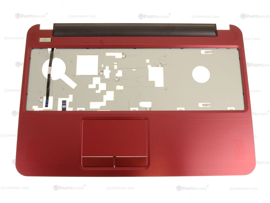 New Red Dell OEM Inspiron 5521 15R 5537 Palmrest Touchpad Assembly 7994F