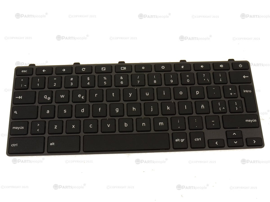 New Spanish Dell OEM Chromebook 3400 3100 5190 Laptop Keyboard 7DRN1
