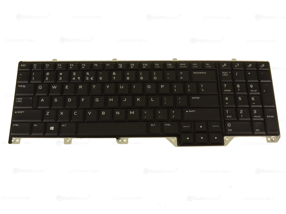 New US INTL OEM Alienware 17 R5 RGB-Per Key Backlit Laptop Keyboard Assembly RGB-Per Key 7FJHC