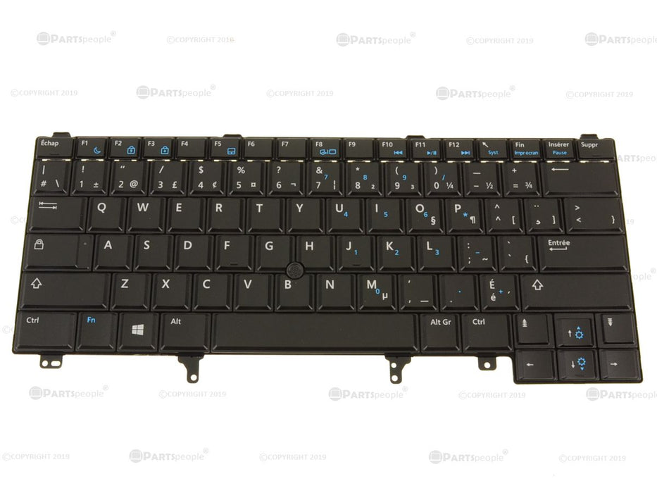 New French Canadian Dell OEM Latitude E6440 Laptop Keyboard FR-CAN  7J9WC