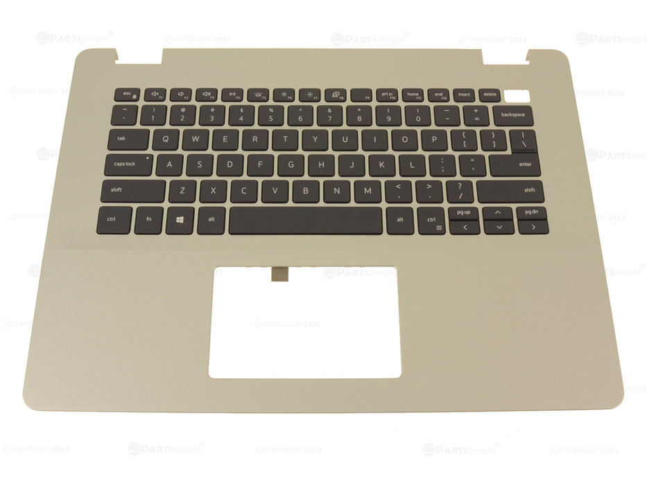 New Dell OEM Vostro 3400 3401 Palmrest Backlit Keyboard Assembly 7P42J