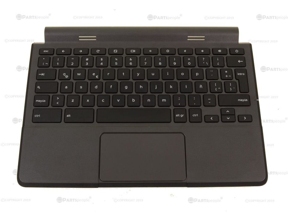 New Spanish Dell OEM Chromebook 11 3120 Palmrest Touchpad Keyboard Assembly 7PVG7