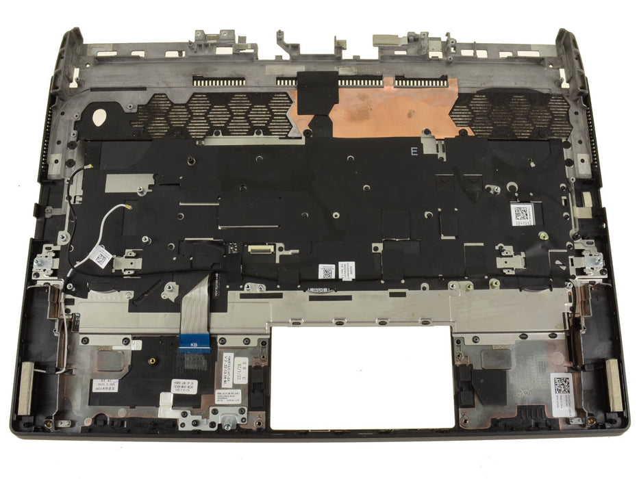 New OEM Dell Alienware m15 R7 Palmrest Keyboard RGB Per Key Assembly 7PVXG - LaptopParts.ca