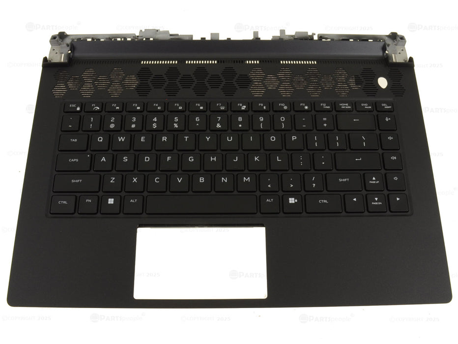 New OEM Alienware m15 R7 Palmrest Keyboard RGB Per Key Assembly 7PVXG