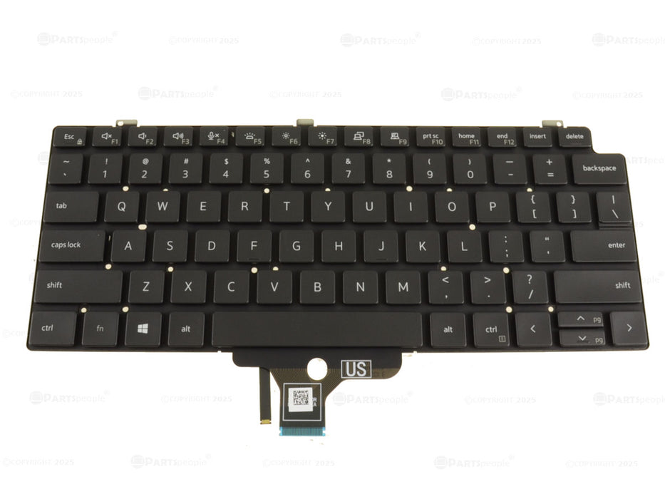 New Dell OEM Latitude 7310 Laptop Backlit Keyboard 7T0WC
