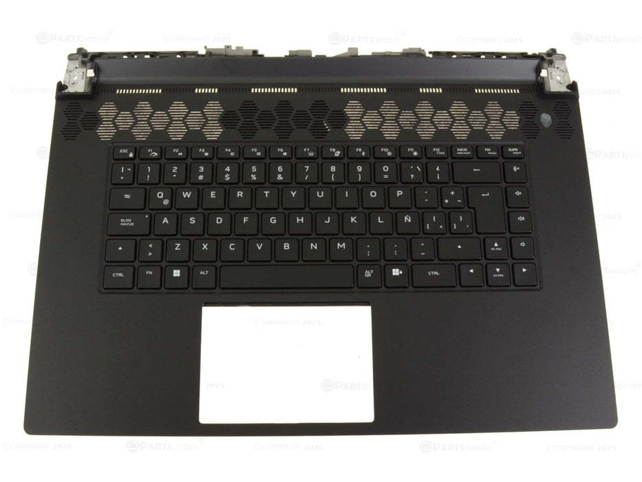 New Spanish OEM Alienware m17 R5 AMD Palmrest Keyboard Assembly 7X7FH
