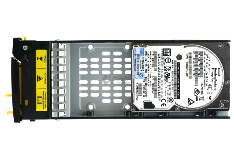 New HP 3PAR 1.2TB 2.5 SAS 10K SFF E7X49A Storage Hard Disk Drive 802274-001 840459-001