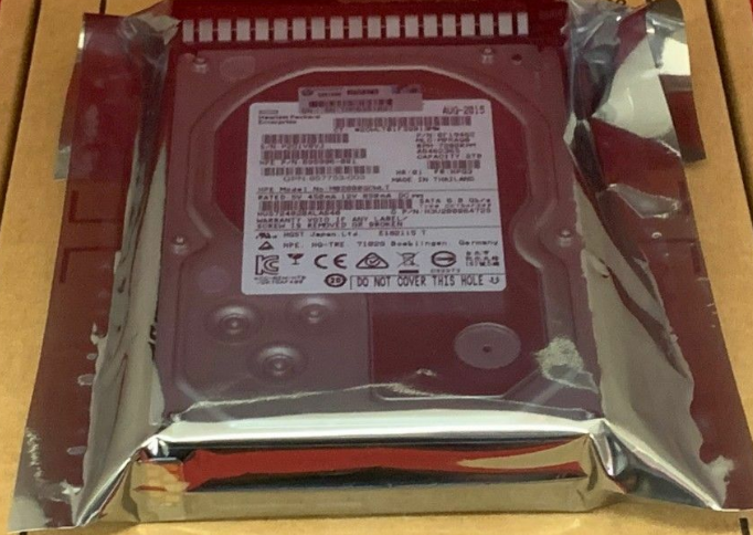 New HPE Gen9 1.6TB SATA 6G MU-2 2.5″ SFF SC DS SSD 804631-B21 805383-001