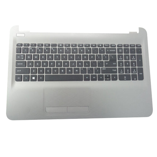 New HP 15-AC 15-AF Silver Palmrest US Keyboard & Touchpad 813975-001 - LaptopParts.ca