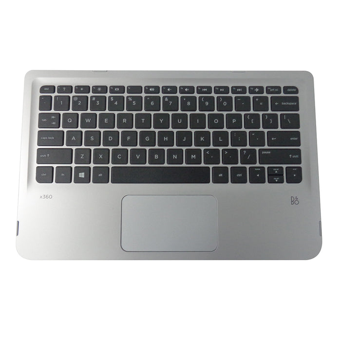 New HP 310 G2 Silver Palmrest w/ Keyboard & Touchpad 824136-001