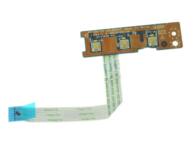 Refurbished Dell OEM Inspiron 5520 7520 Quick Launch Buttons Circuit Board  Cable  8241P