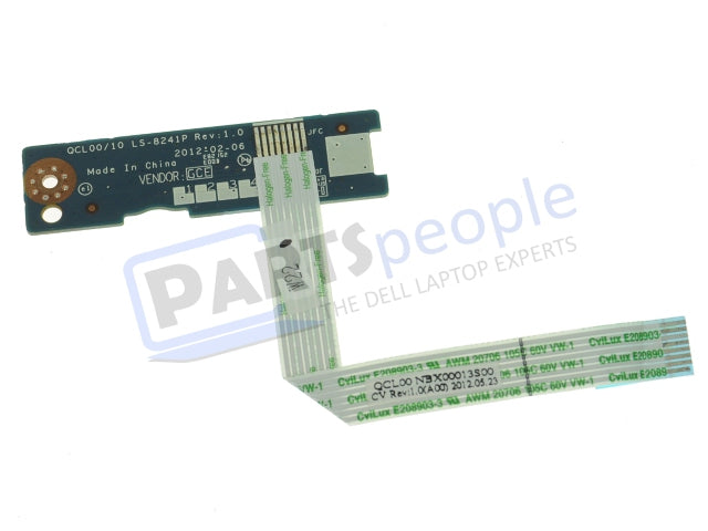 Dell OEM Inspiron 15R (5520 / 7520) Quick Launch Buttons Circuit Board with Cable - 8241P