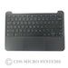 New HP Chromebook 11 G4 EE Palmrest Keyboard & Touchpad 851145-001 - LaptopParts.ca