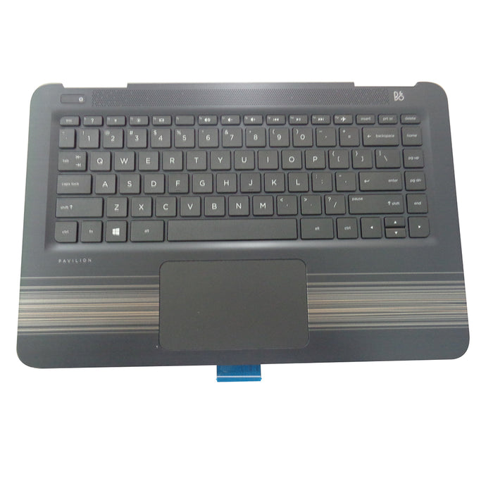 New Genuine HP Pavilion 14-AL Palmrest Keyboard & Touchpad 856187-001 - LaptopParts.ca
