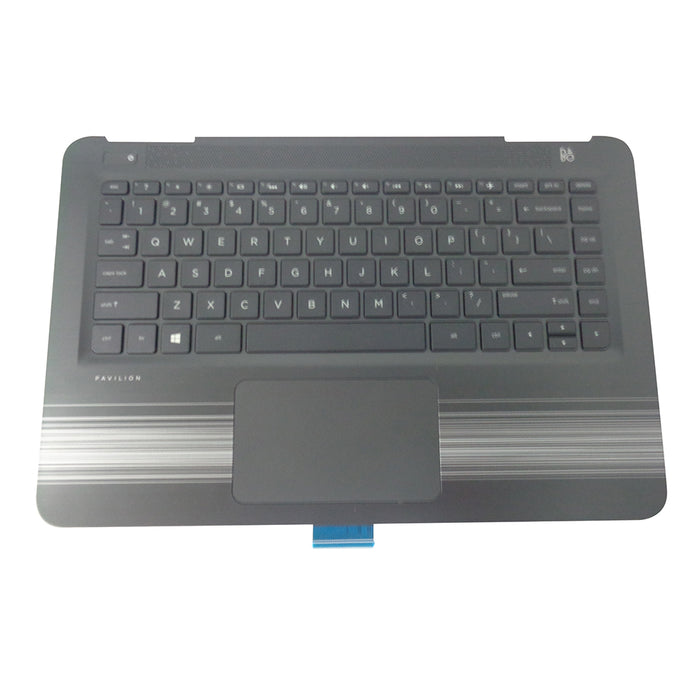 New Genuine HP Pavilion 14-AL Palmrest w/ Backlit Keyboard & Touchpad 856189-001 - LaptopParts.ca