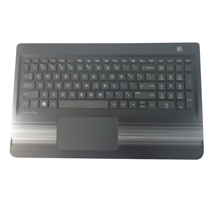 New Genuine HP Pavilion 15-BK 15T-BK Palmrest w/ Keyboard & Touchpad 862648-001 - LaptopParts.ca