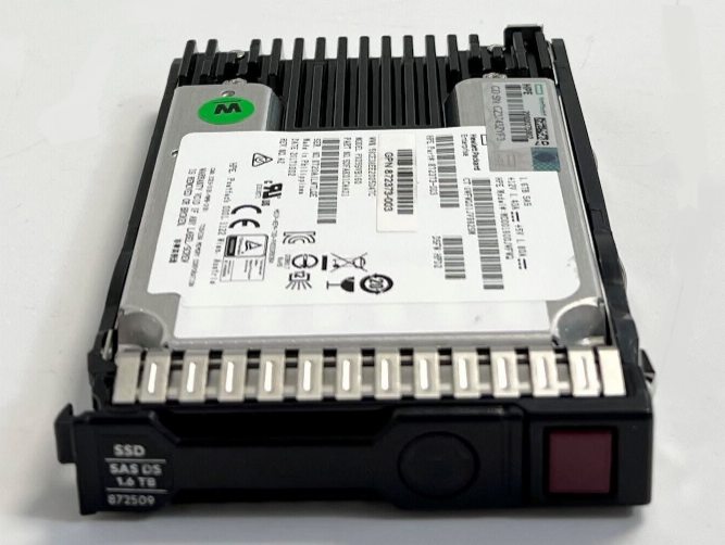 New HPE 1.6TB 12G Mixed Use 2.5″ SAS Solid State Drive 872509-001 872382-B21