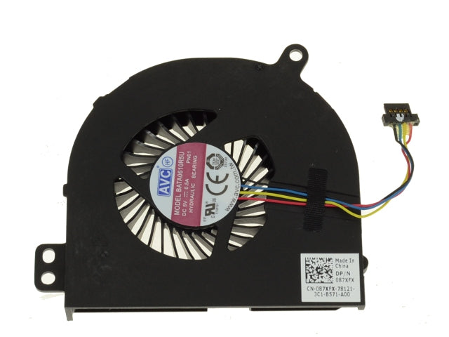 Dell OEM Latitude E5440 / E5540 CPU Cooling Fan - 87XFX w/ 1 Year Warranty