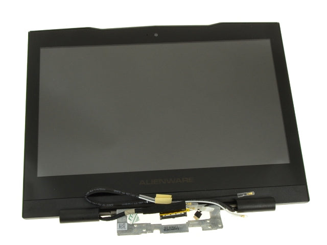 New BLACK Dell OEM Alienware  M11xR2 M11xR3 LCD Screen Display Complete Assembly  Web Camera 8JJT2