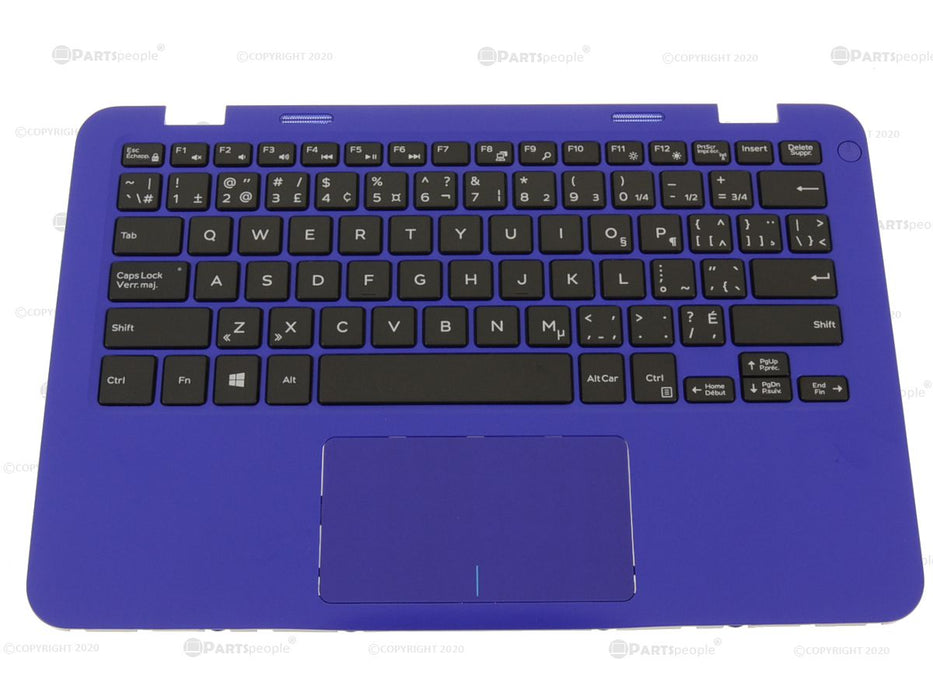 New French English Dell OEM Inspiron 3180 Palmrest Touchpad Keyboard Assembly 8KDM2