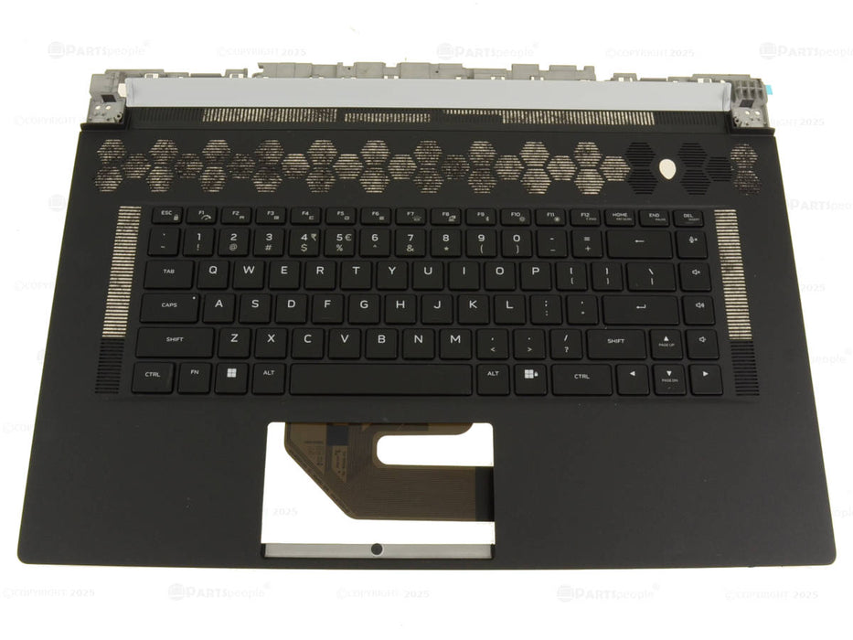 New US INTL OEM Alienware x17 R1 R2 Palmrest Keyboard Assembly 8NH0R