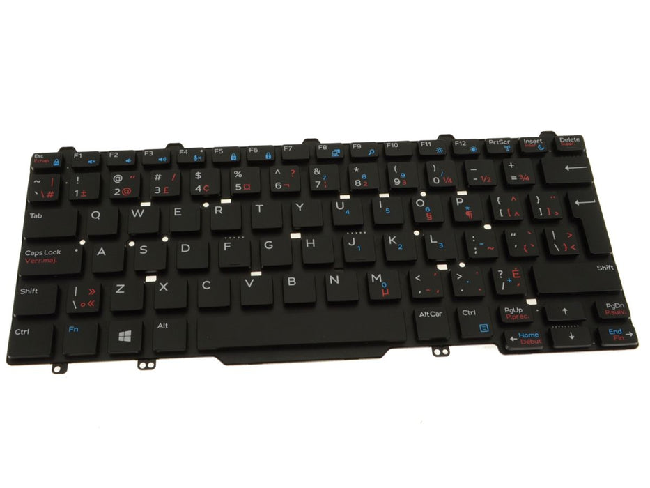 Refurbished French English Dell OEM Latitude 3340 E7450 Laptop Keyboard 8XKKJ