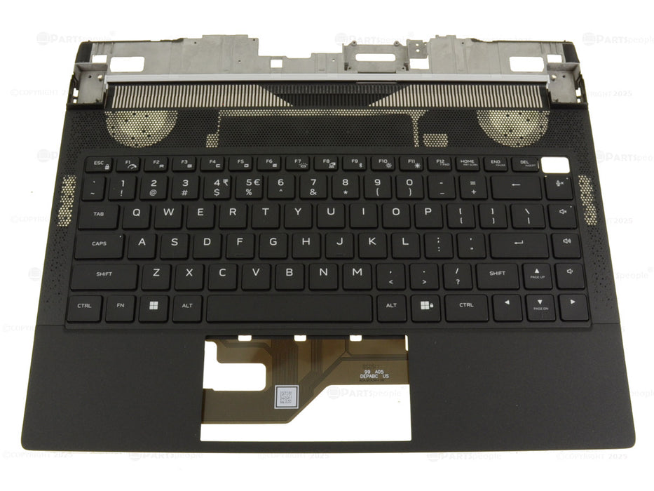 New US INTL OEM Alienware x14 R1 Palmrest Keyboard Assembly 8Y37D