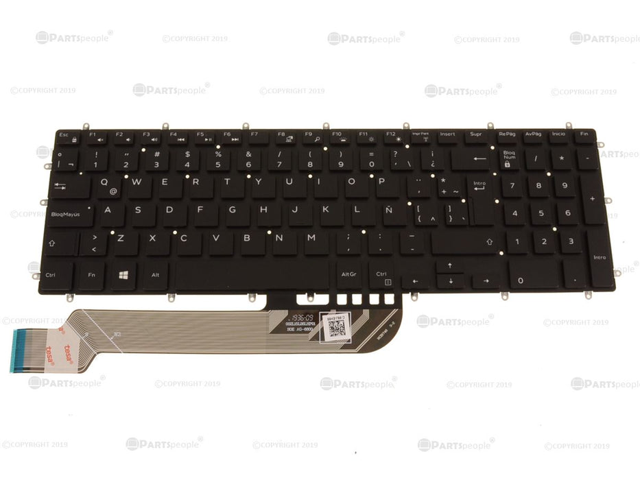 New Spanish Dell OEM Inspiron 7773 7779 7778 Laptop Backlit Keyboard SPANISH 8Y88W
