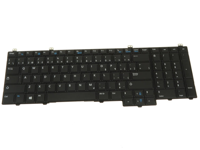 New French Canadian Dell OEM Latitude E5540 Laptop Keyboard Non-Backlit 8YPDF
