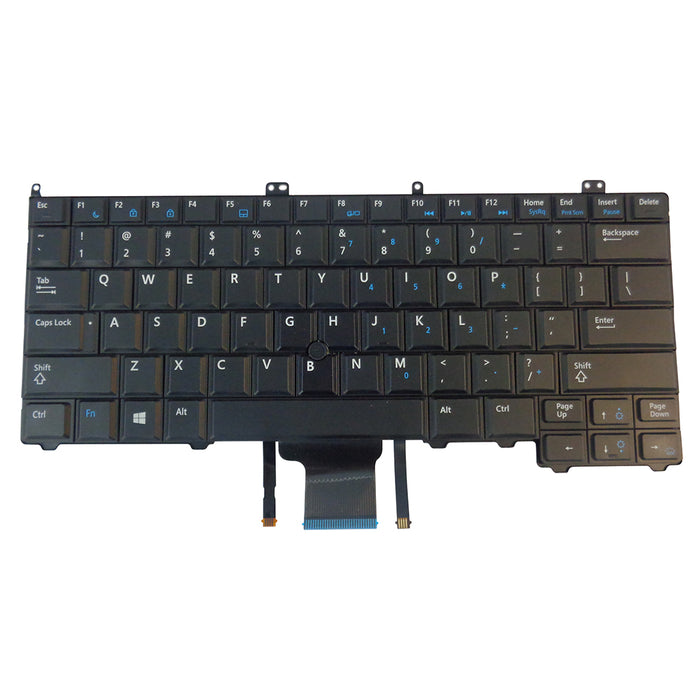 New Backlit Keyboard w/ Pointer for Dell Latitude E7440 - Replaces 8PP00