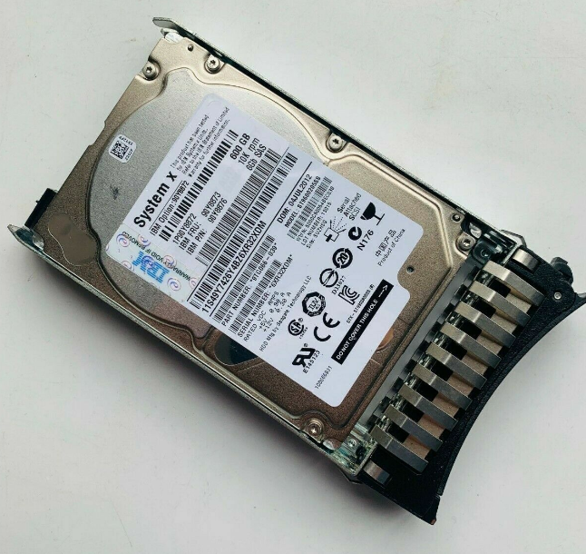 New IBM SYSTEM X 600GB 10K RPM 6Gbps 2.5″ SAS Hard Drive 90Y8872 90Y8876 90Y8873