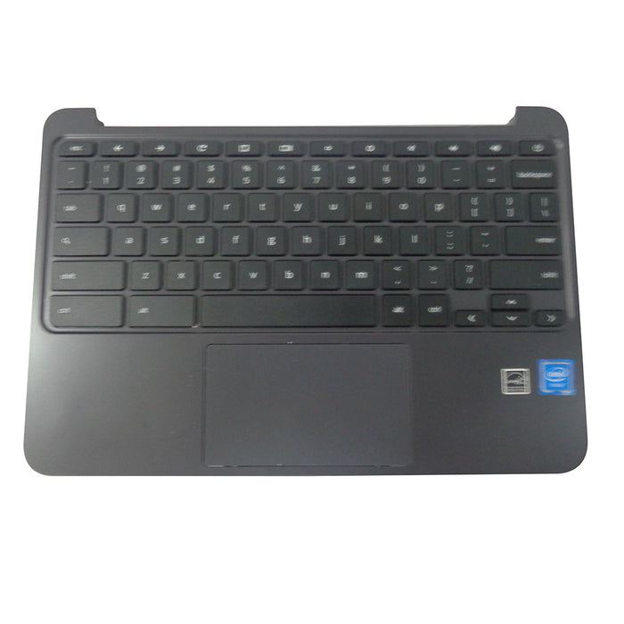 New HP Chromebook 11 G5 EE Black Palmrest w/ Keyboard & Touchpad 917442-001 - LaptopParts.ca